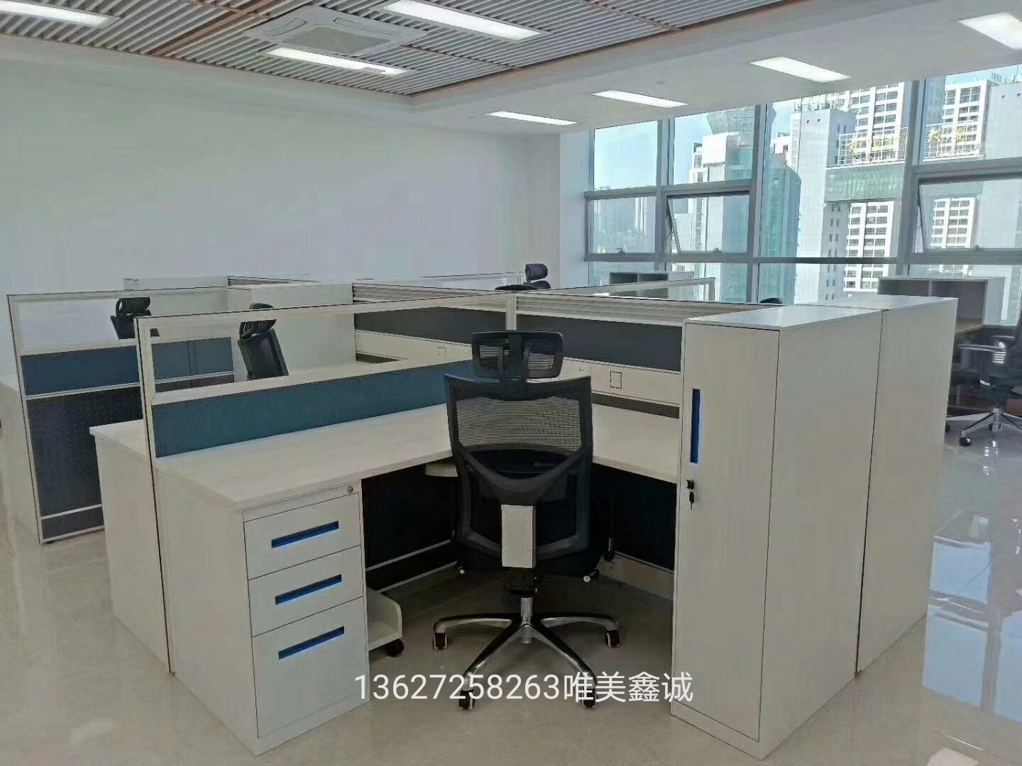 辦公屏風(fēng)卡座WM-KZ057